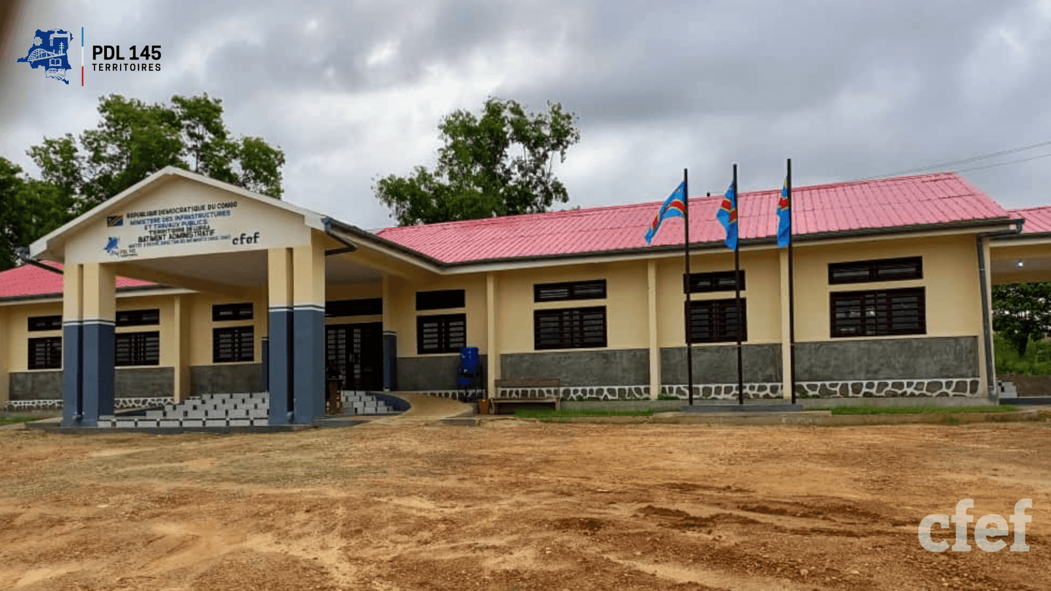 image en avant de PDL-145T : Le Kongo Central est l’une des 7 Provinces bénéficiaires des infrastructures scolaires, sanitaires et des bâtiments administratifs