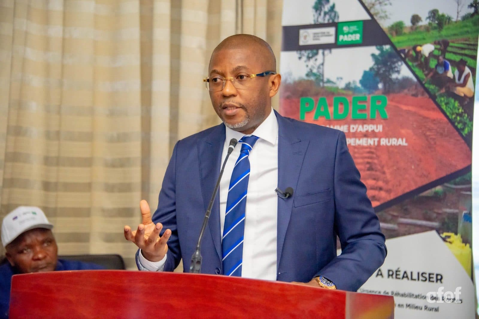 image en avant de Présentation de la feuille de route du PADER par Alain Lungungu Kisoso